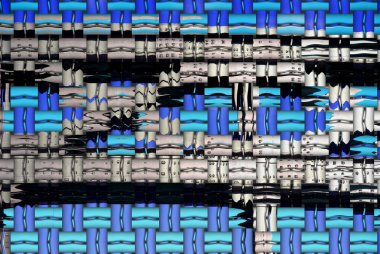 Hamburg köprü soyut