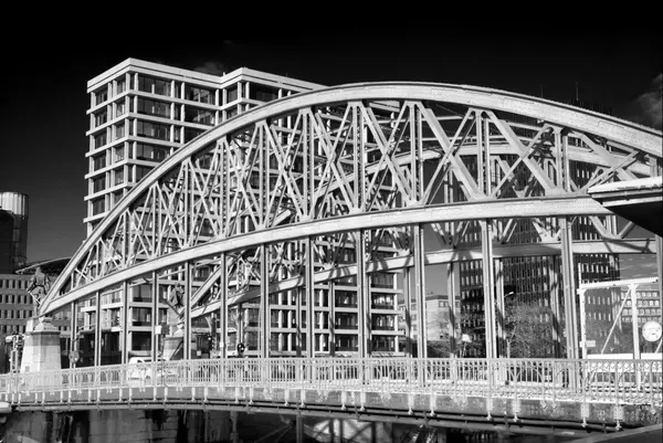 Hamburg i jego mosty — Zdjęcie stockowe