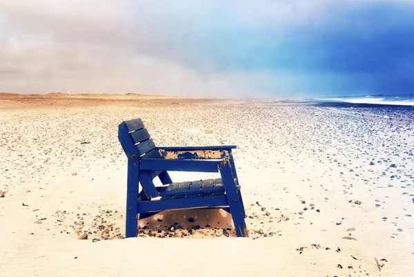 Chair on the Beach — Stock Photo, Image