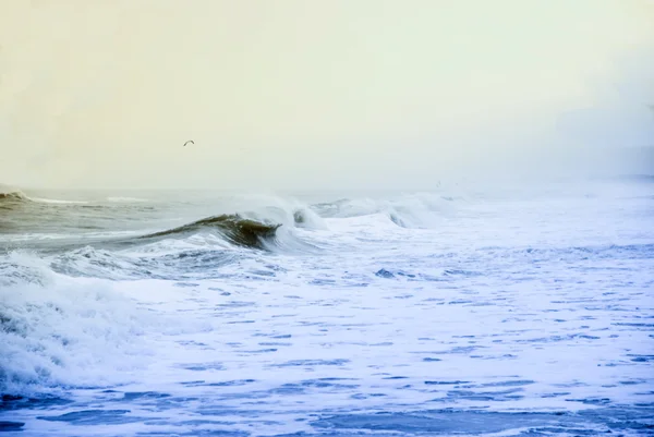 Solnedgång på havet — Stockfoto