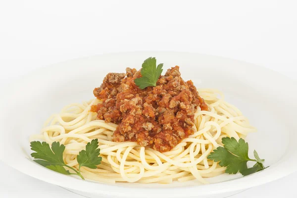 Spaghetti alla bolognese — Foto Stock