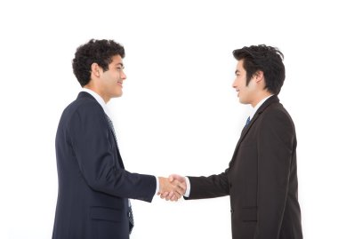 iş adamları el sıkışma