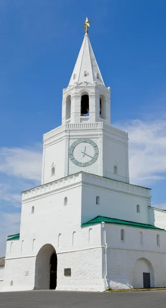 Spasskaja tornet i Kazan Kreml. — Stockfoto