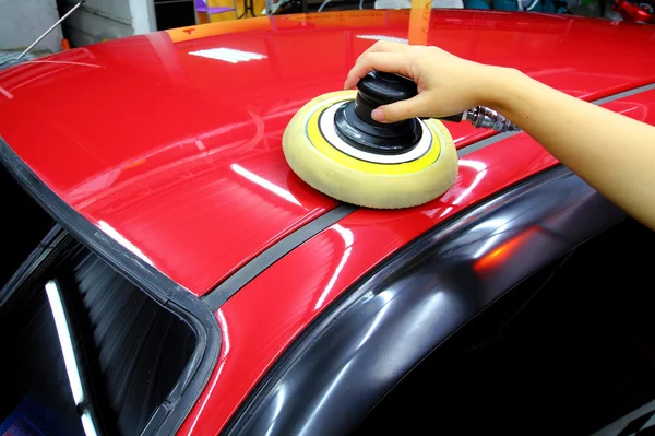 Polished car wax — Stock Photo, Image