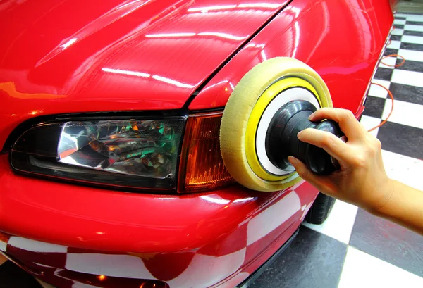 Polished car wax — Stock Photo, Image