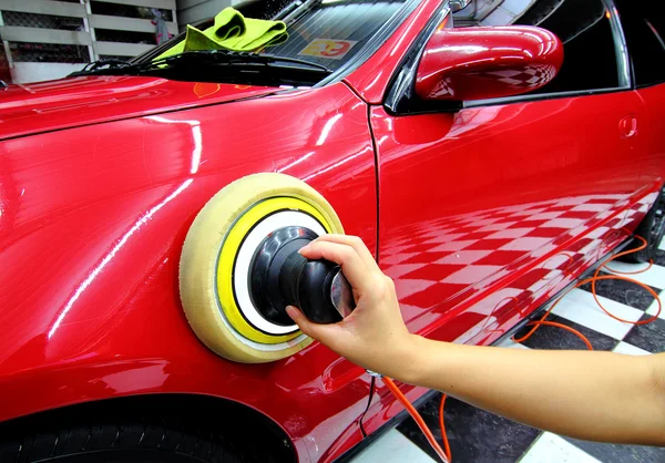 Polished car wax — Stock Photo, Image