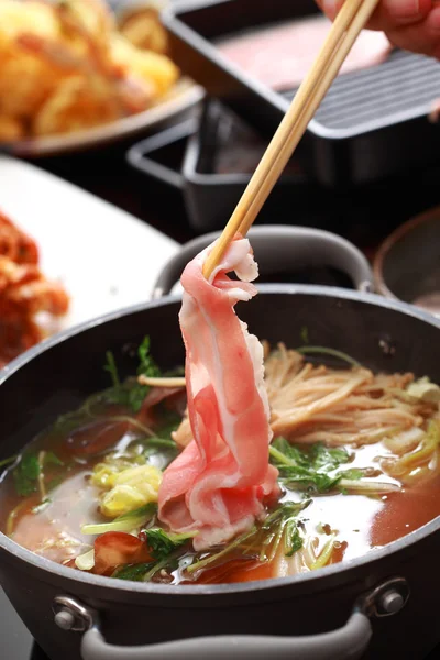 Shabu shabu — Stockfoto