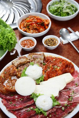 Kore mutfağı: barbekü ızgara kümesi