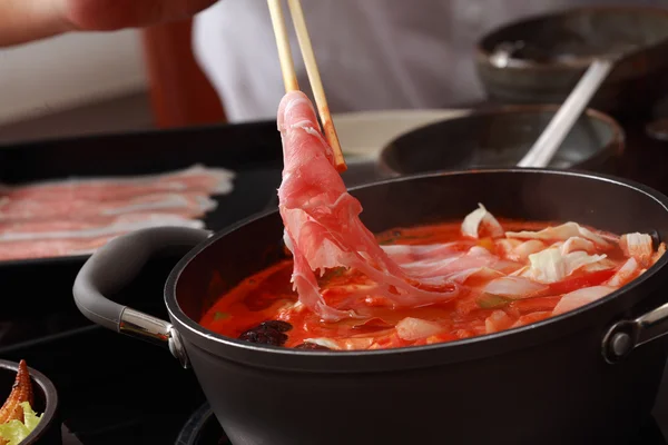 Shabu shabu — Stock Photo, Image