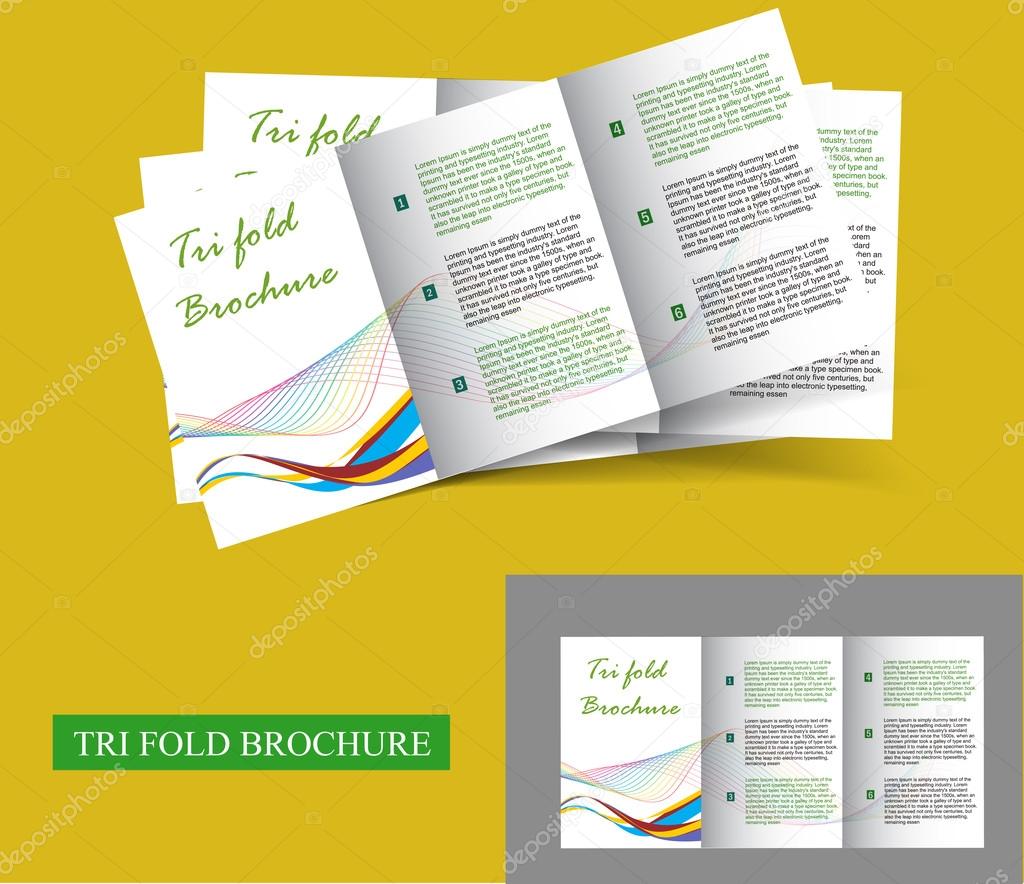 Tri fold brochure design