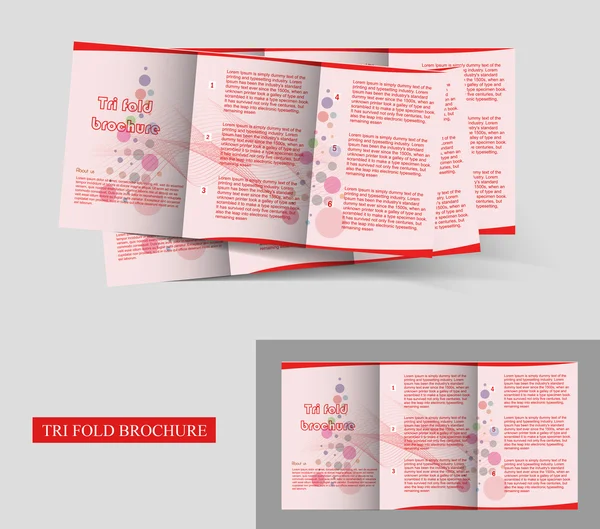 üç katlı broşür tasarımı