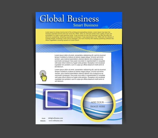 küresel iş ilanıFolleto comercial global