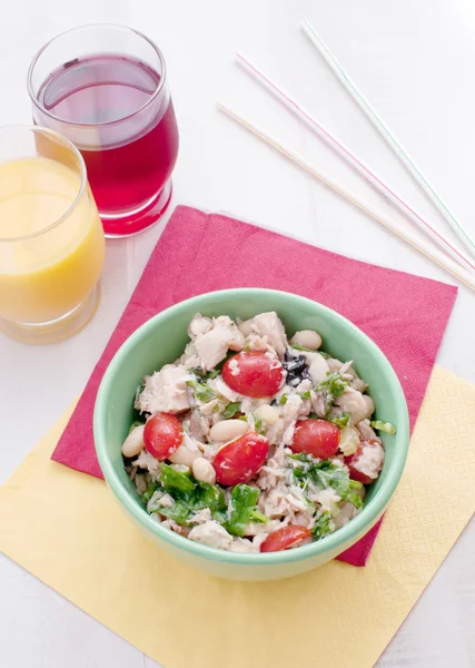 Tonijn en bonen salade — Stockfoto