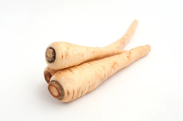 Parsnips kökleri izole seçici odak — Stok fotoğraf