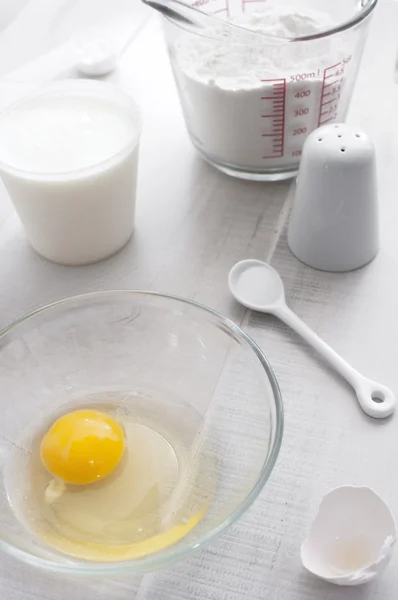 Zutaten zum Backen — Stockfoto