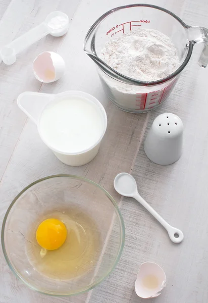 Ingrediënten voor het bakken — Stockfoto