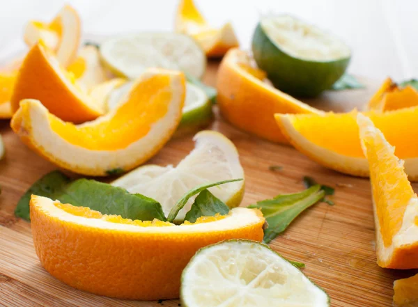 squeezed citrus fruits