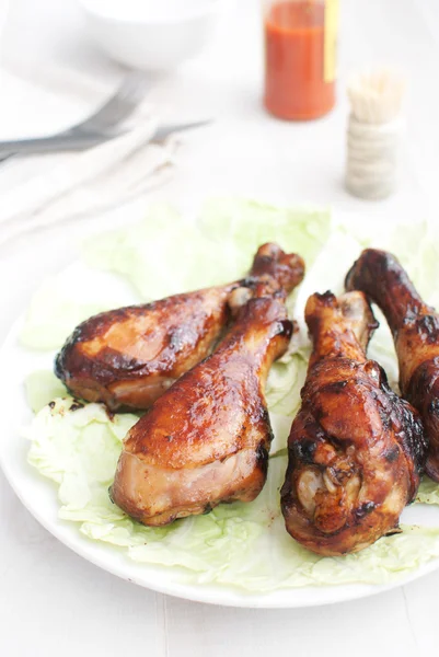 Buffalo chicken drumsticks — Stock Photo, Image