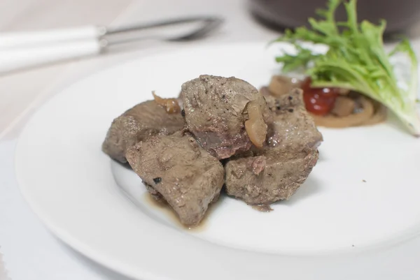 Cena al fegato — Foto Stock