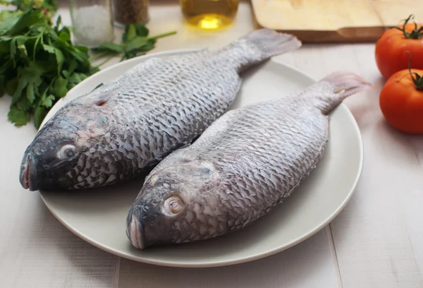 Pescado crudo — Foto de Stock