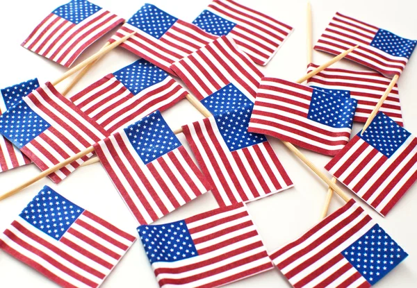 Banderas de Estados Unidos — Foto de Stock