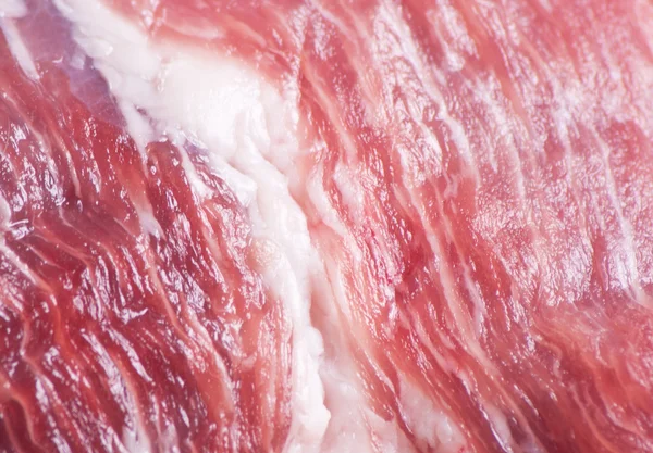 Mięso i tłuszcz szczegół tekstura — Zdjęcie stockowe