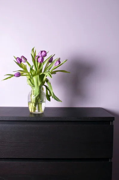 현대 인테리어 꽃 장식 — 스톡 사진