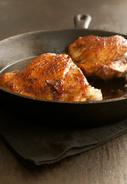 Glazed fried chicken or turkey — Stock Photo, Image