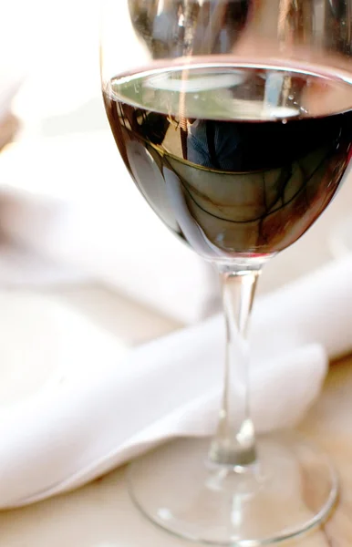 Glass of red wine — Stock Photo, Image