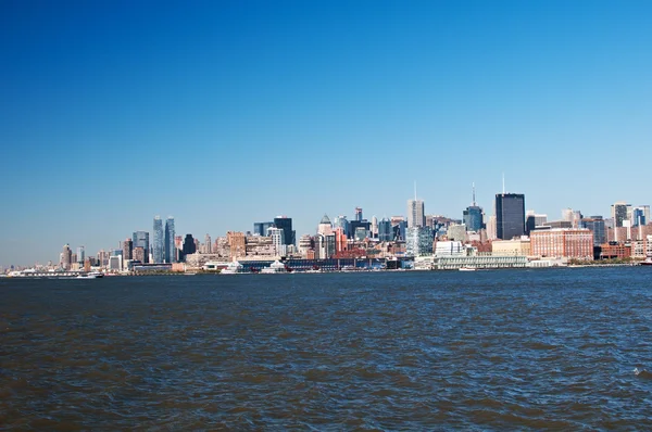 Manhattan in New York cityline Stockfoto