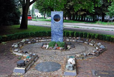 Lahey 'deki Dünya Barış Anıtı. Hollanda 'da.