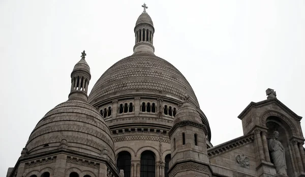 Famosa Basilica Del Sacro Cuore Sacre Coeur Montmartre Parigi Francia — Foto Stock