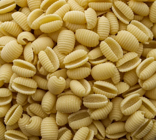 Raw Italian Gnocchetti Sardi Pasta Background Close — Stock Photo, Image