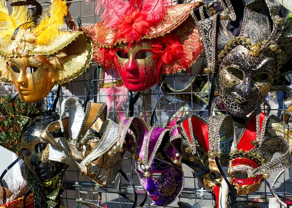 Farbige Venezianische Karnevalsmaske Zur Schau Gestellt Padua Italien — Stockfoto