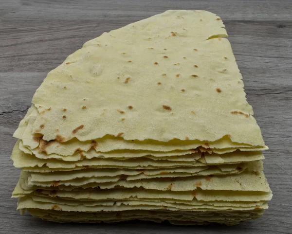 Ψωμί Καρασάου Πάνε Καρασάου Παραδοσιακό Ψωμί Της Σαρδηνίας Σαρντέγκνα Ιταλία — Φωτογραφία Αρχείου