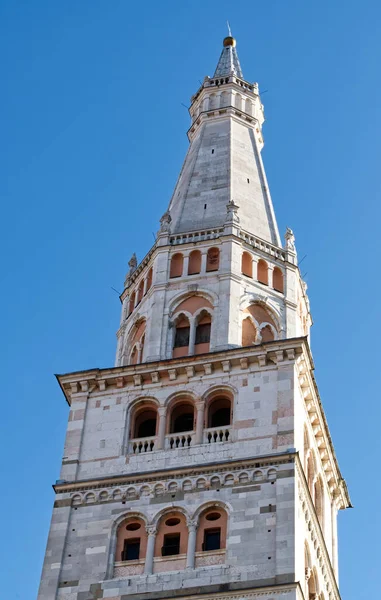 Torre Della Ghirlandina Torre Della Ghirlandina Patrimonio Unesco Punto Riferimento — Foto Stock