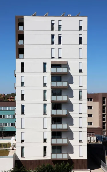 Архітектурний Комплекс Нових Житлових Будинків Болоньї Італія — стокове фото