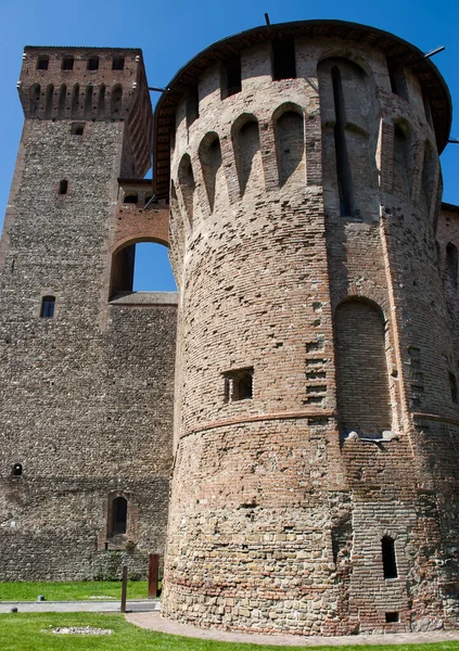 Древний Средневековый Замок Виньола Рокка Виньола Модена Италия — стоковое фото