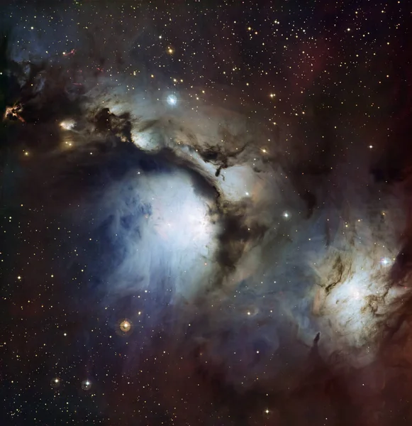 Mlhovina M78 Ngc 2068 Souhvězdí Orion Prvky Tohoto Obrázku Poskytl — Stock fotografie