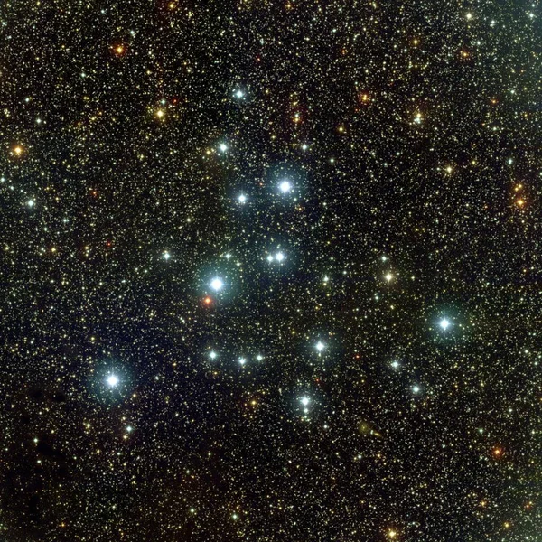 Otevřený Cluster M39 Ngc 7092 Constellation Cygnus Prvky Tohoto Obrázku — Stock fotografie