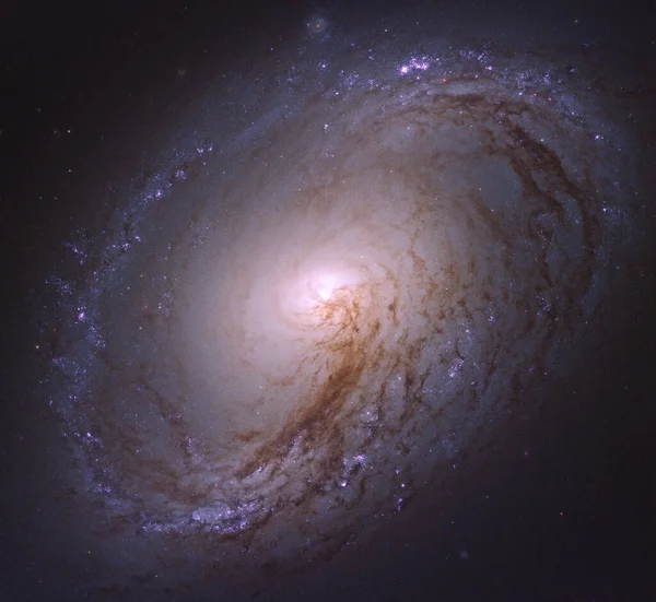 Спиральная Галактика M96 Ncg 3368 Лео Элементы Этой Фотографии Предоставлены — стоковое фото