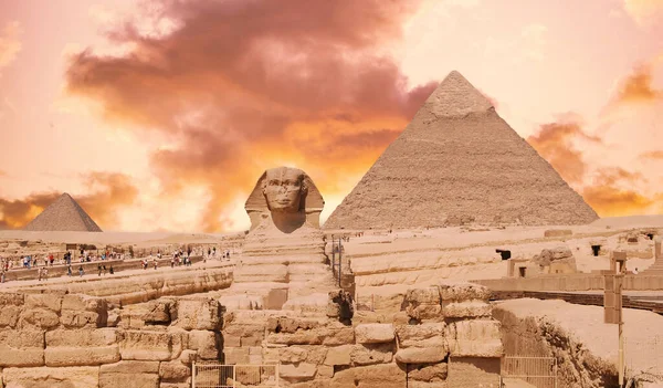 Great Sphinx Giza Cairo Egypt — Stock Photo, Image