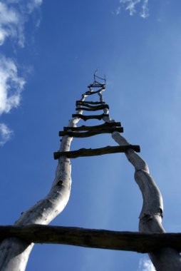 Terfi / huş ağacı merdiveni - göğe / göğe merdiven