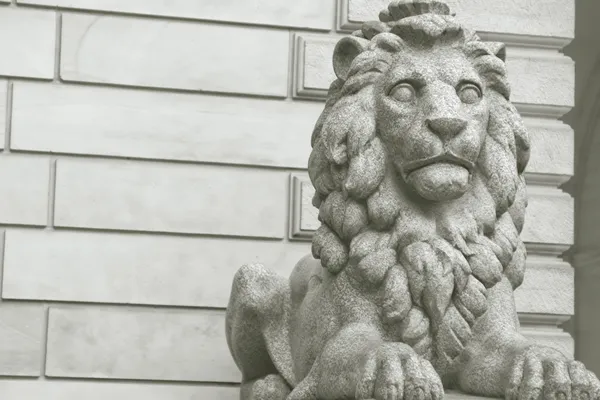 Lion statue — Stock Photo, Image