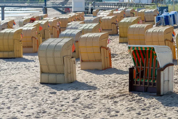 Beach Chairs Beach — Stock Photo, Image