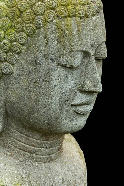 Närbild Buddha Staty — Stockfoto