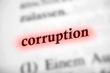 Yozlaşma - kırmızı işaretli siyah beyaz metin