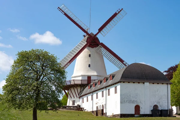 Molino Viento Histórico Dybbol Dinamarca — Foto de Stock