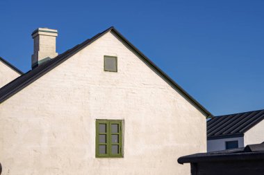 Danimarka Kuzey Kıyısındaki Evler 