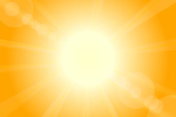Soleil brillant — Image vectorielle